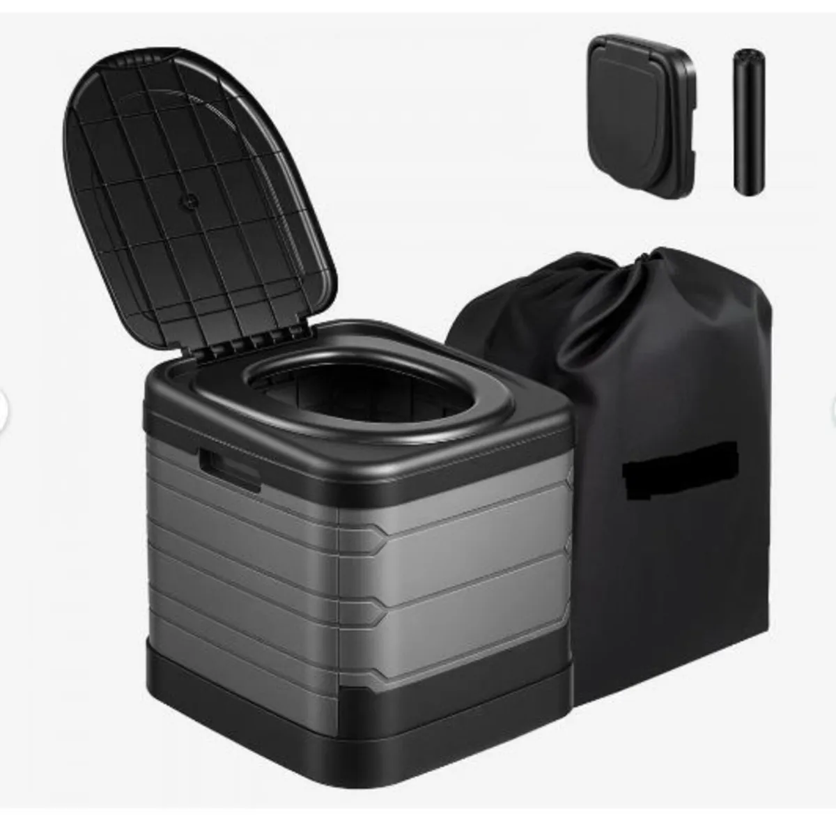Portable Toilet, 150 kg Load Capacity - Image 1