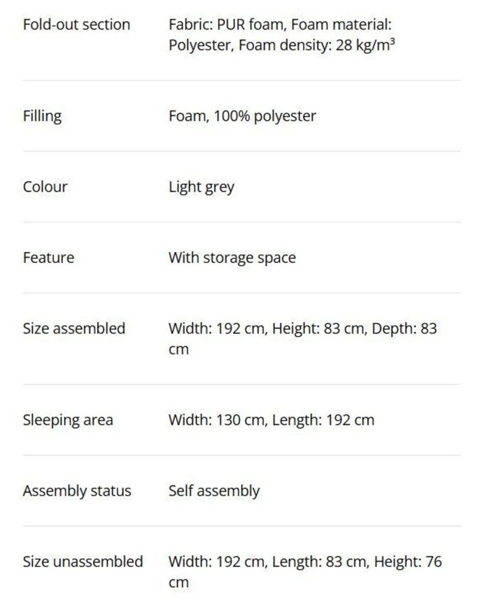 Sofa Bed - Fermoy Cork - Image 4