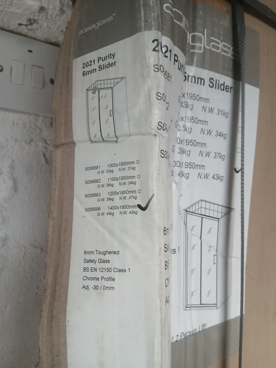 New Shower Door 1200 Slider - Image 3