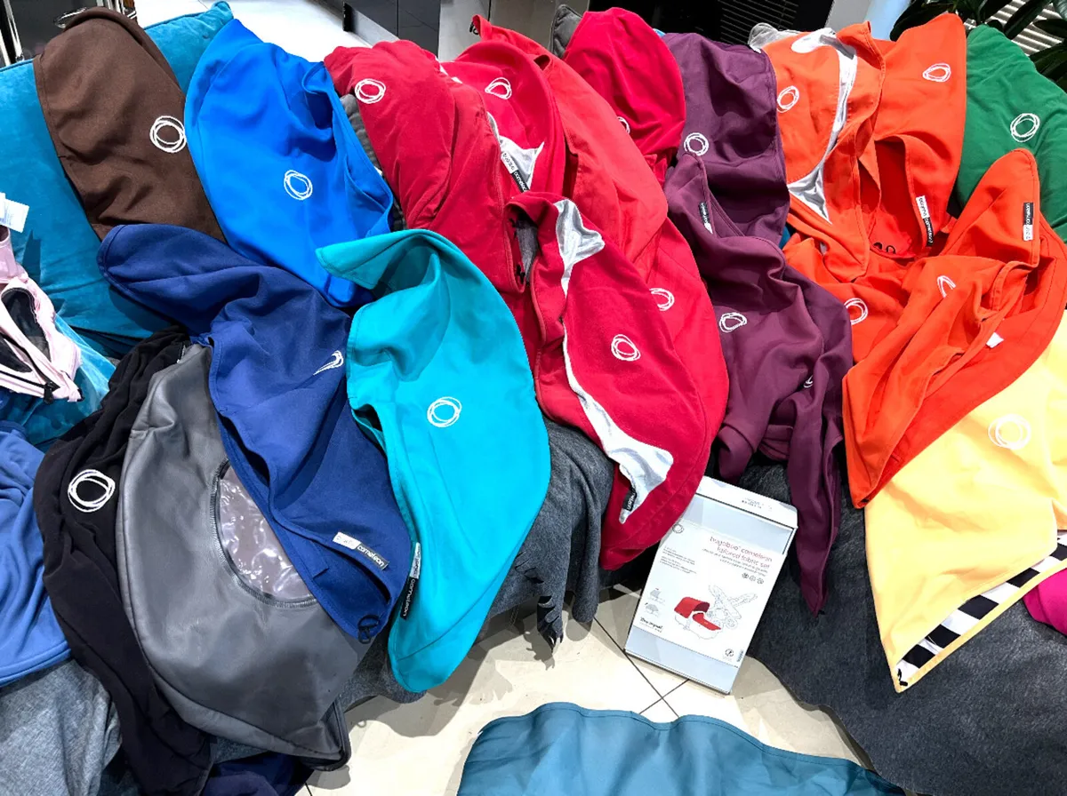 Bugaboo cameleon Fox Lynx canopy hoods in swords - Image 3