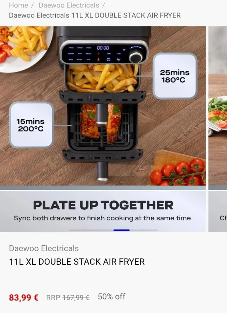 Daewoo air fryer - Image 2