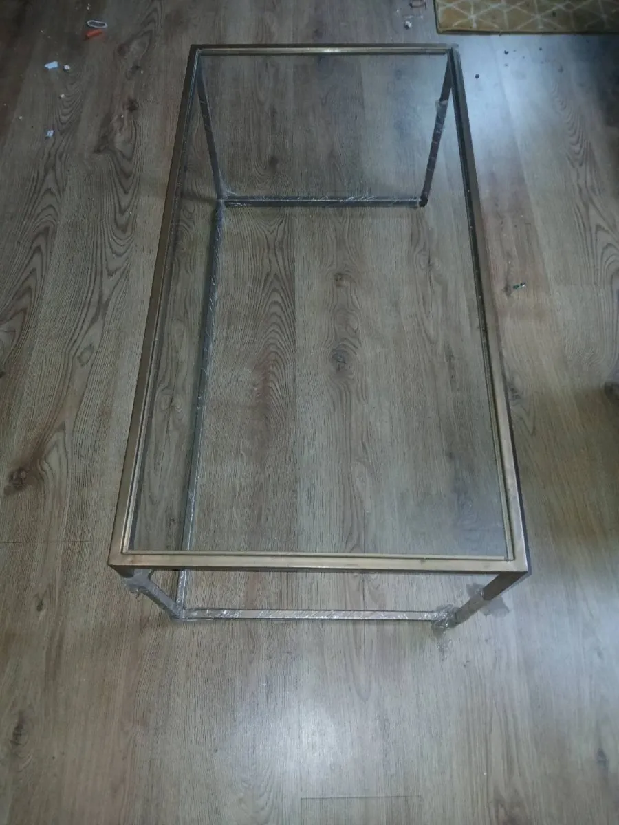 New Glass coffee table - Image 4