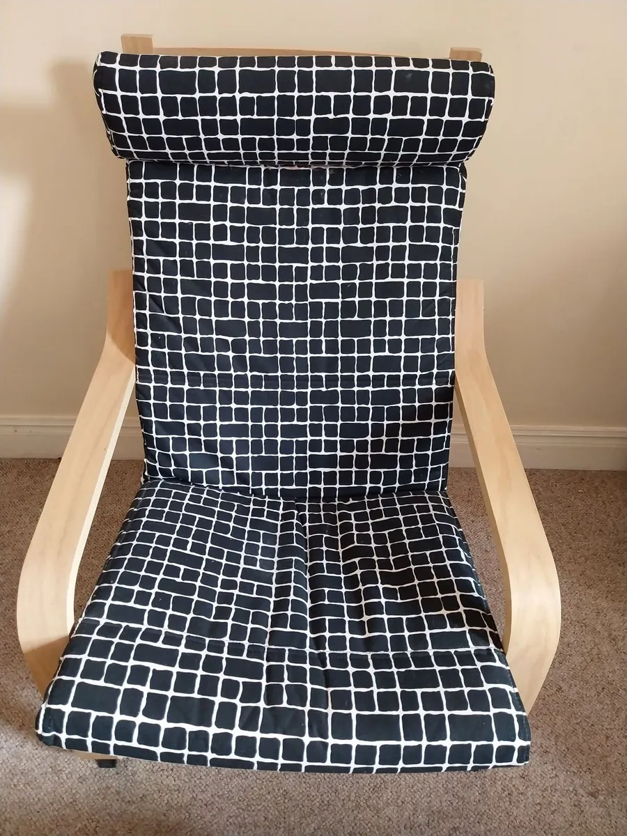 Armchair & Footstool - Image 2