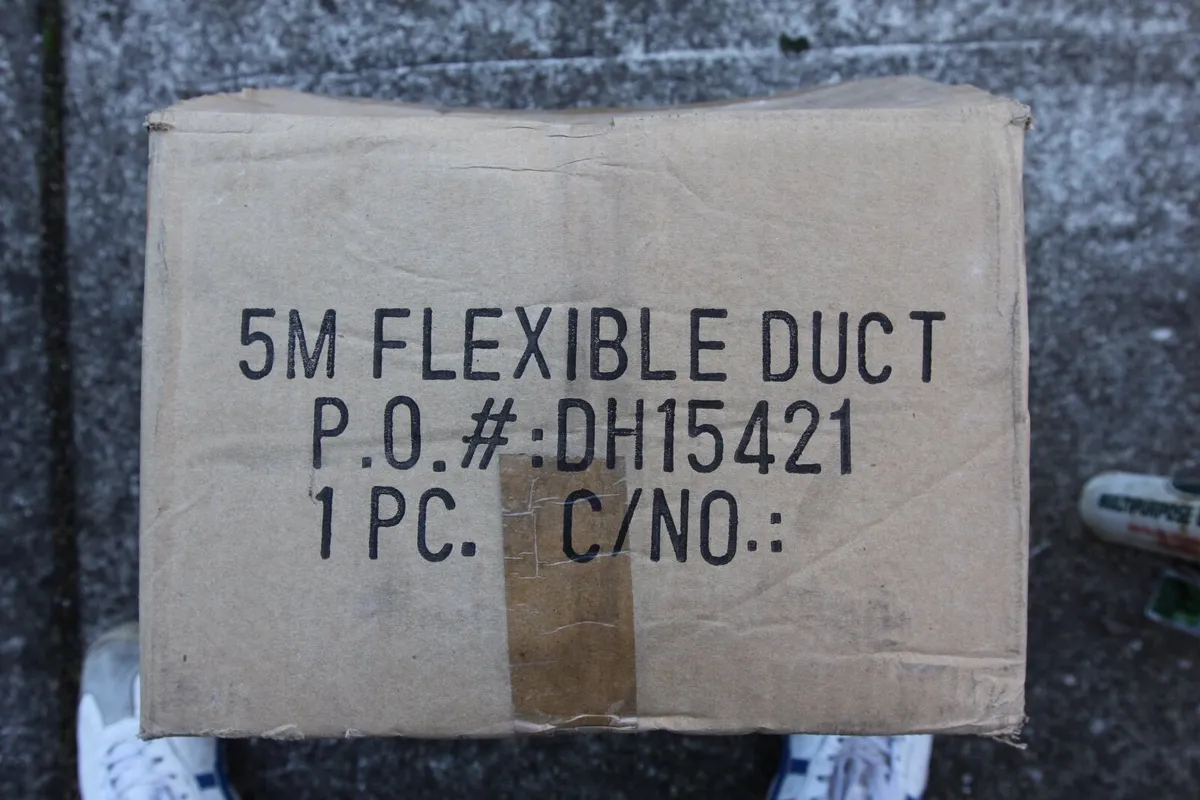 12”/300mm 5M PVC Flexible Ducting - Image 1