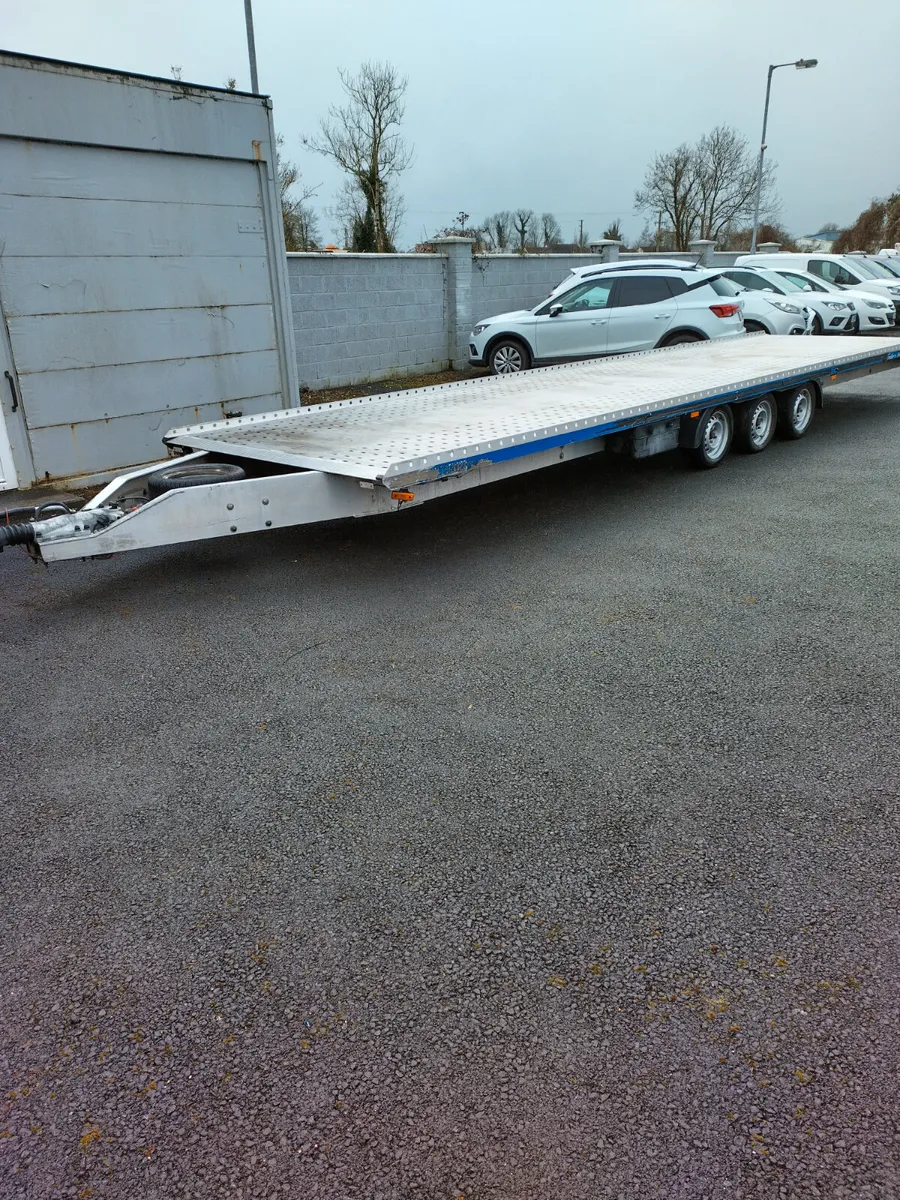 TWO CAR TRANSPORTER TRAILER - Image 2