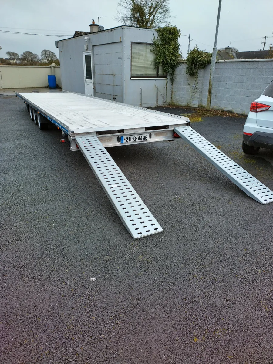 TWO CAR TRANSPORTER TRAILER - Image 3