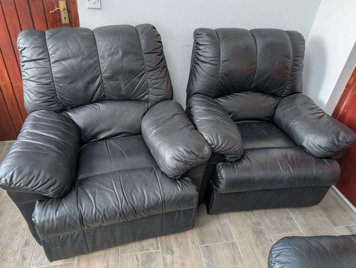 Recliner Couch & Armchairs - Image 1