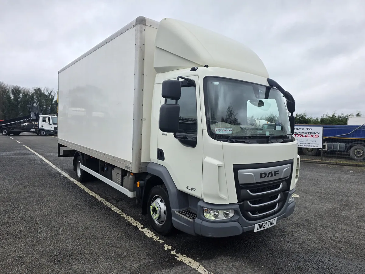 2021 DAF LF 180 7.5 Ton with 20ft GRP box, - Image 1