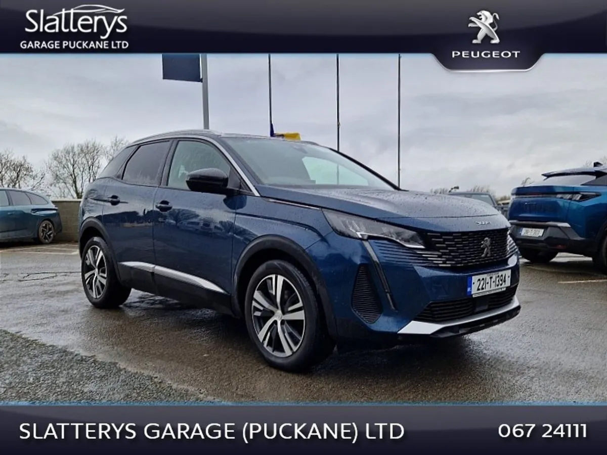 Peugeot 3008 3008 F/L ALLURE VAN 1.5 BLUE - Image 1