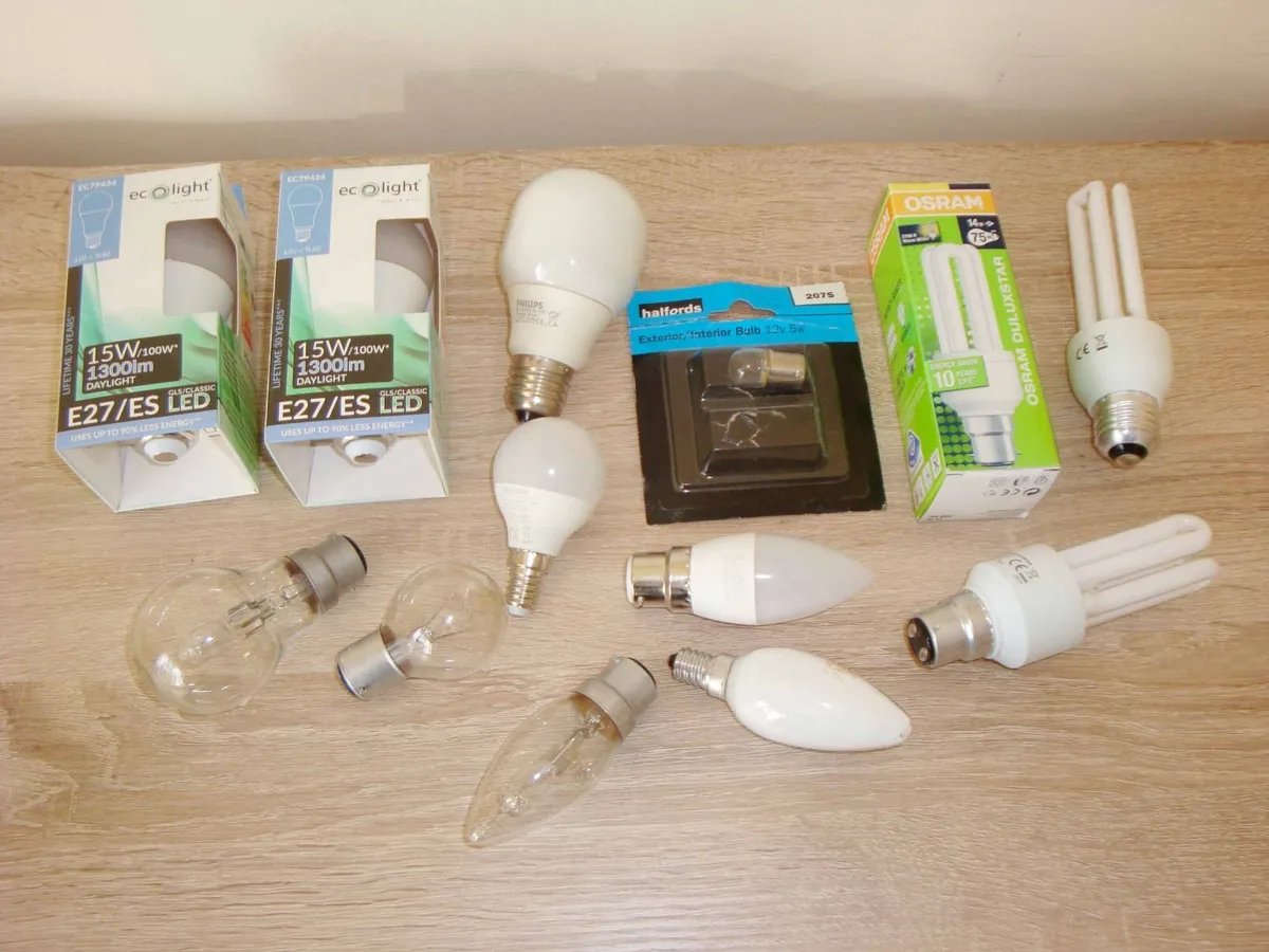Bundle of various light bulbs - Image 1