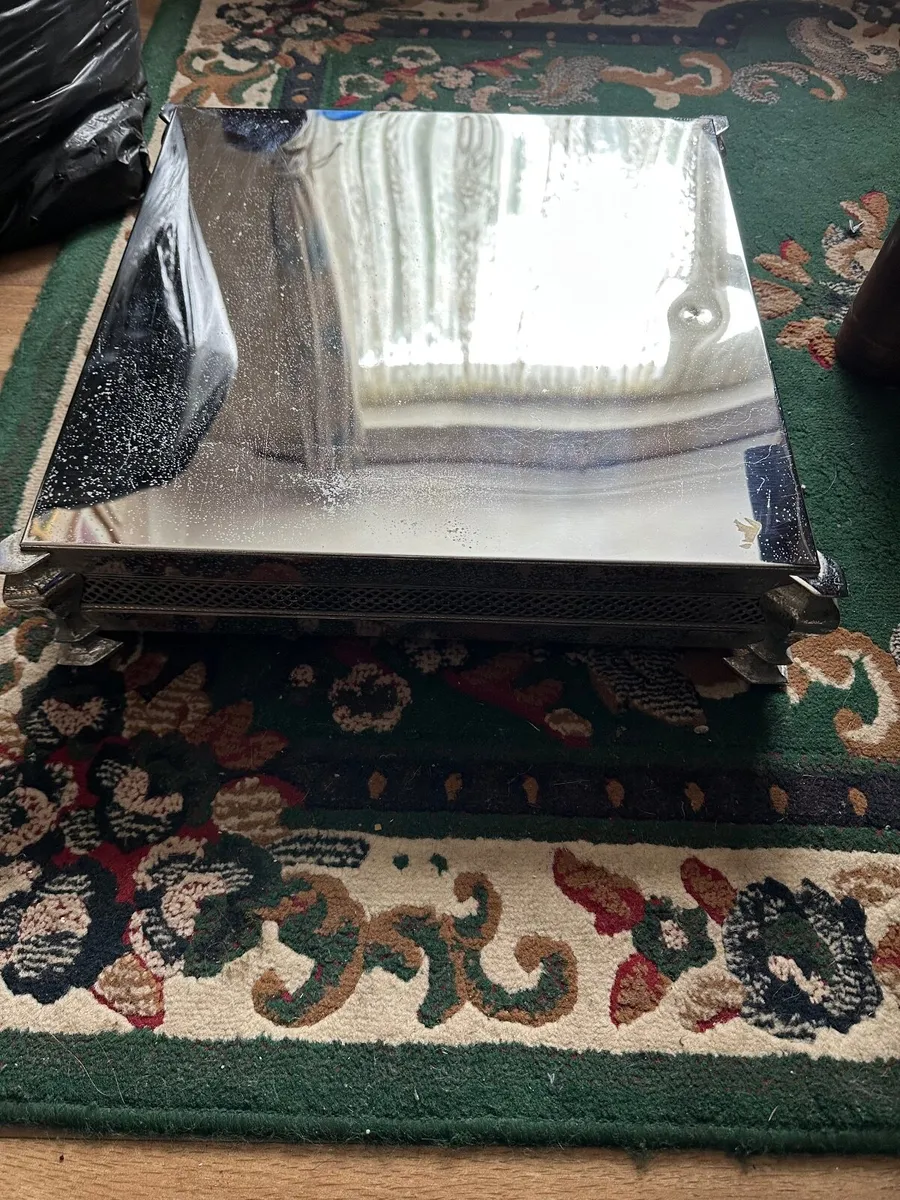 Cake stand silver - Image 3