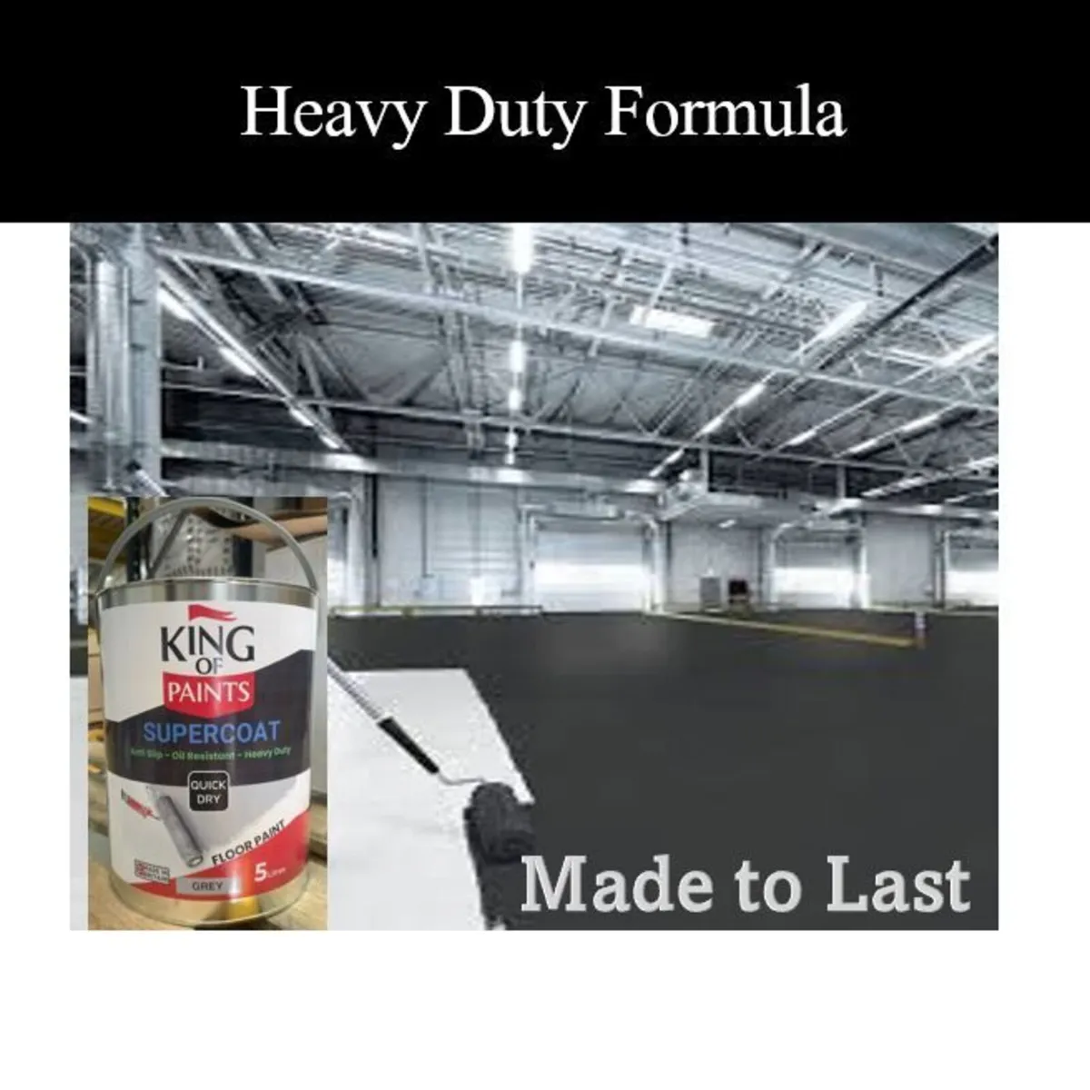 King of Paints Supercoat Floor Paint 5l - Image 4