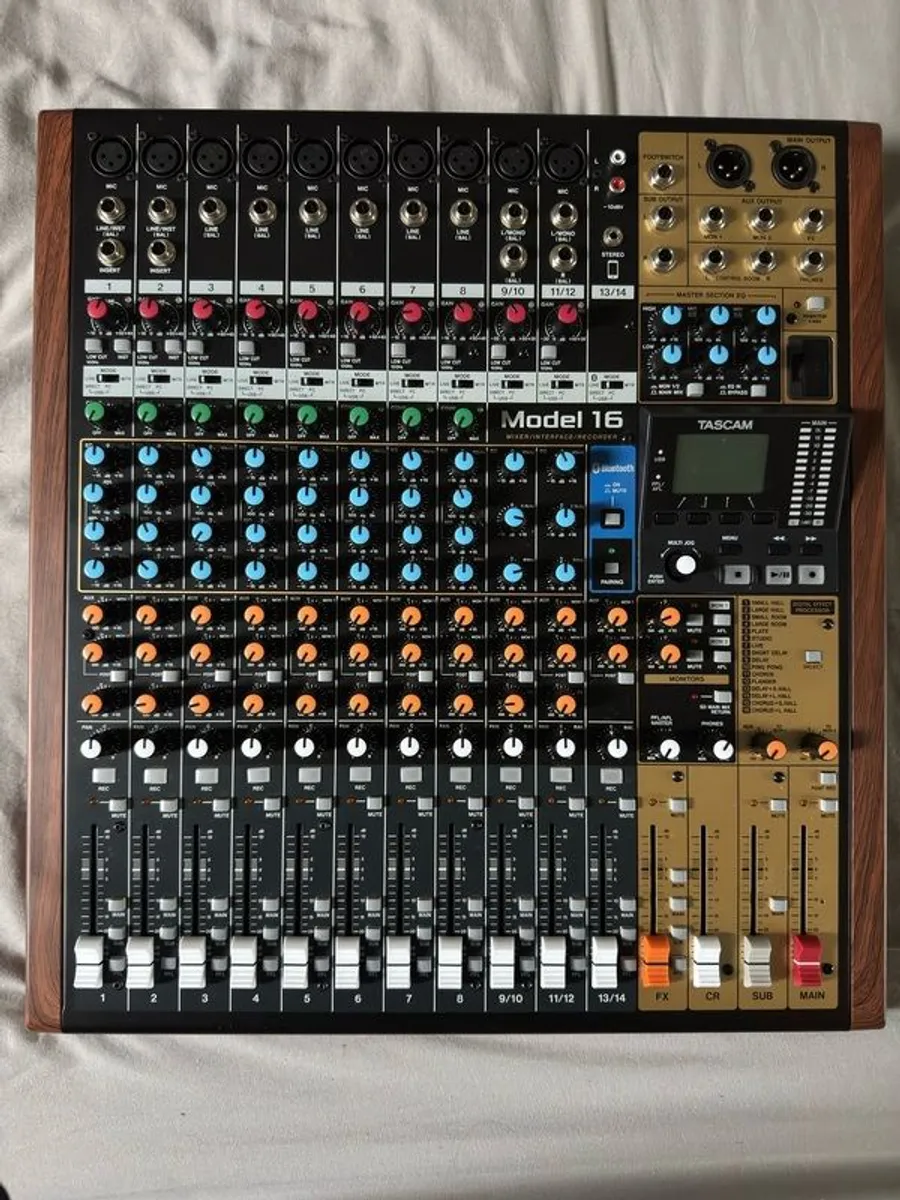 Tascam Model 16 Analog Mixer & Multitrack Recorder Mint Condition - Image 1