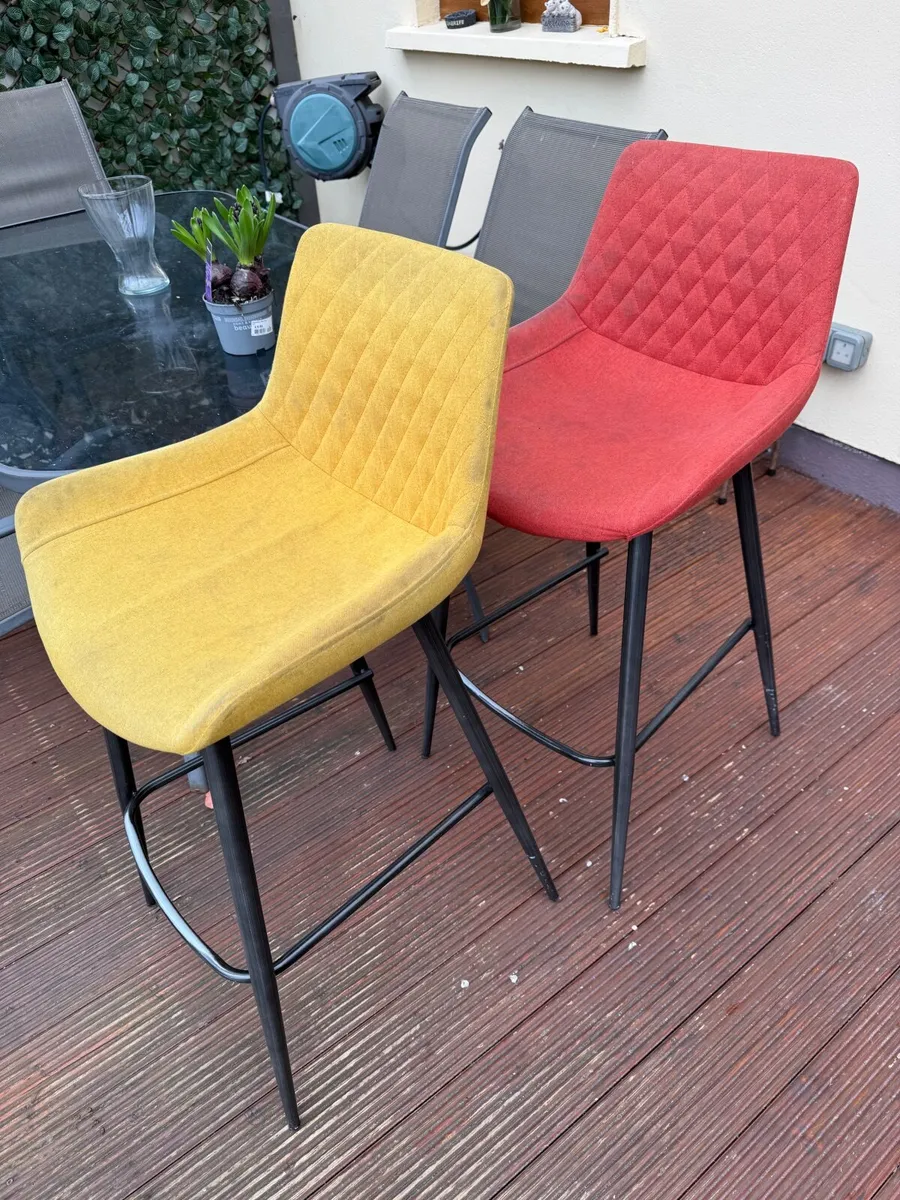 Bar stools set of 2 - Image 4