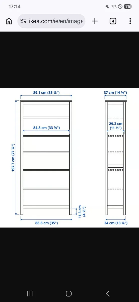 Hemnes Bookcase - Image 2