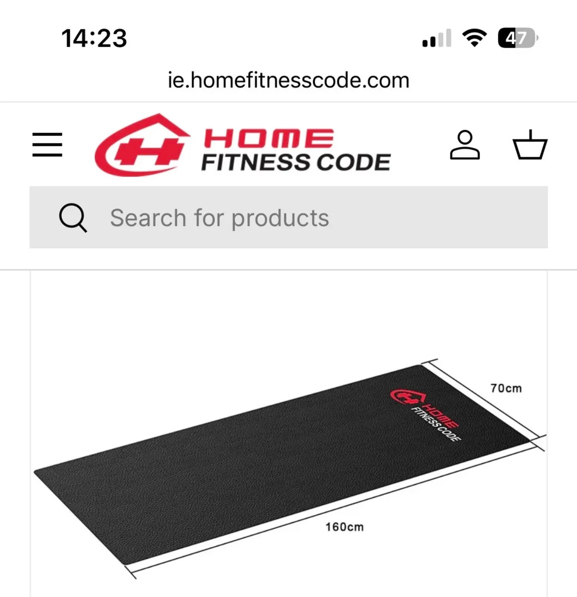 Treadmill with non slip mat - Image 2