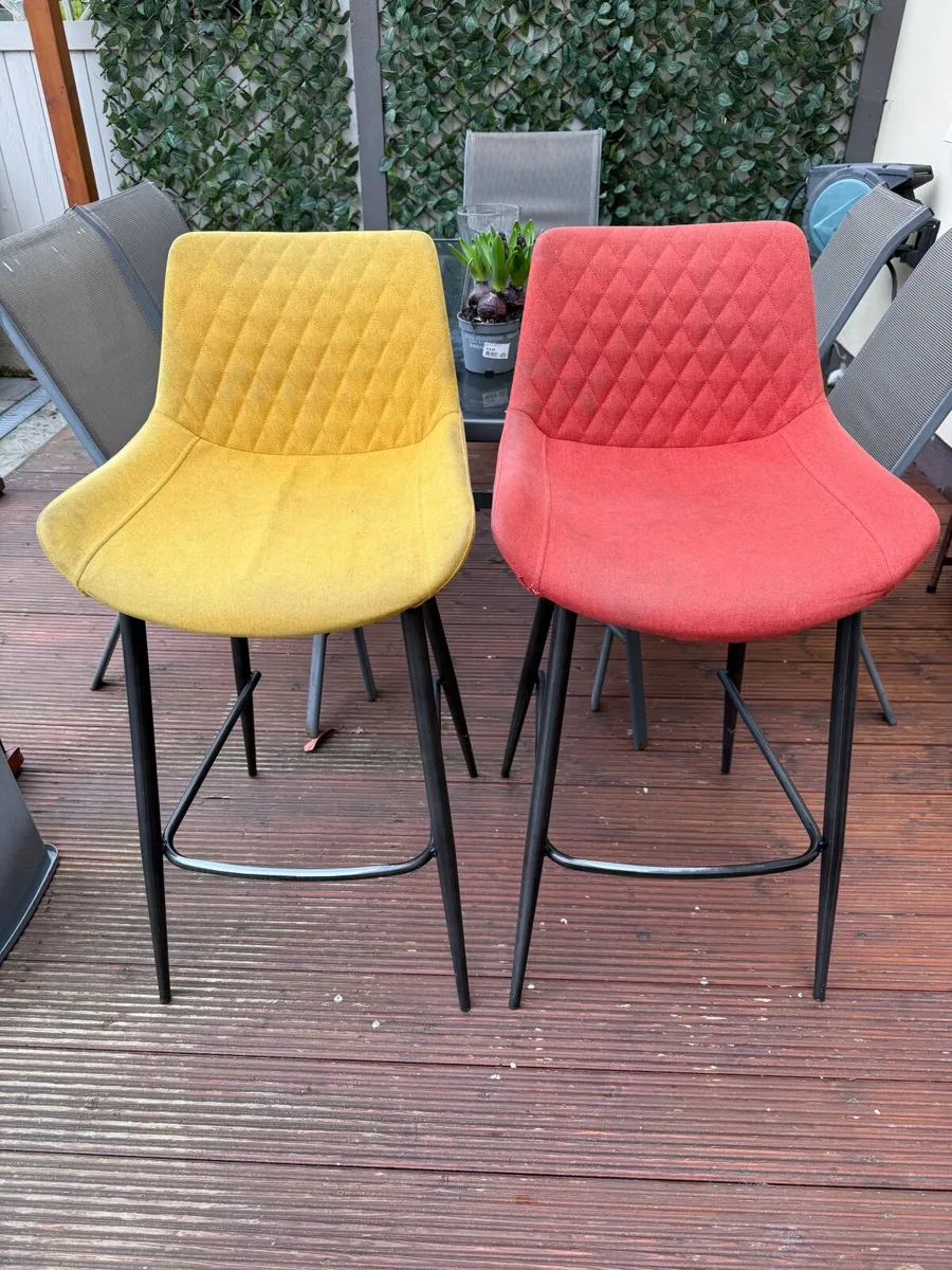 Bar stools set of 2 - Image 2