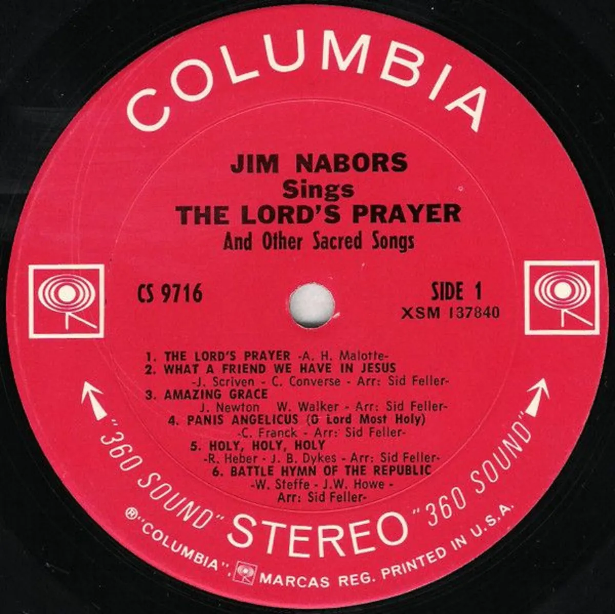 Jim Nabors Sings The Lord's Prayer LP - Image 4