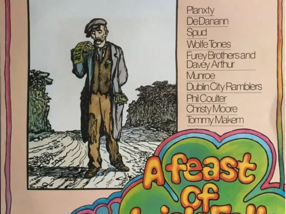 A Feast of Irish Folk Various LP - Image 2