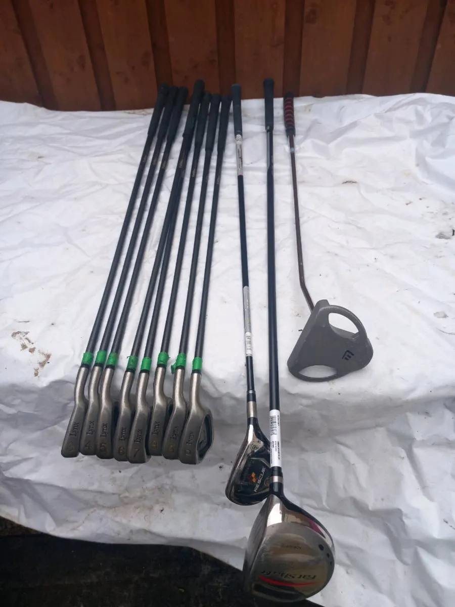 Golf irons and driver + hybrid. And putter - Image 1
