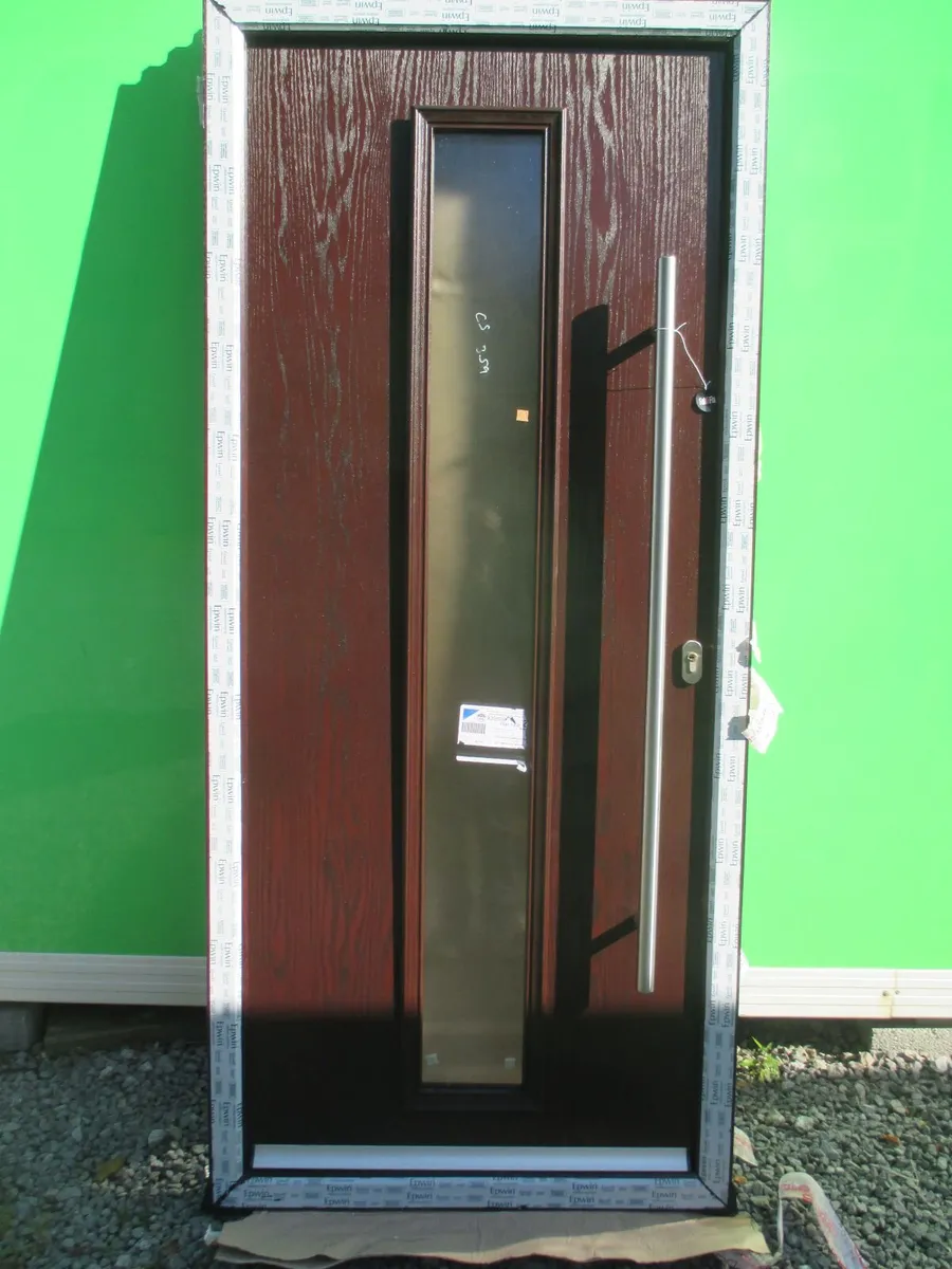 New, Composite UPVC door, double glazed