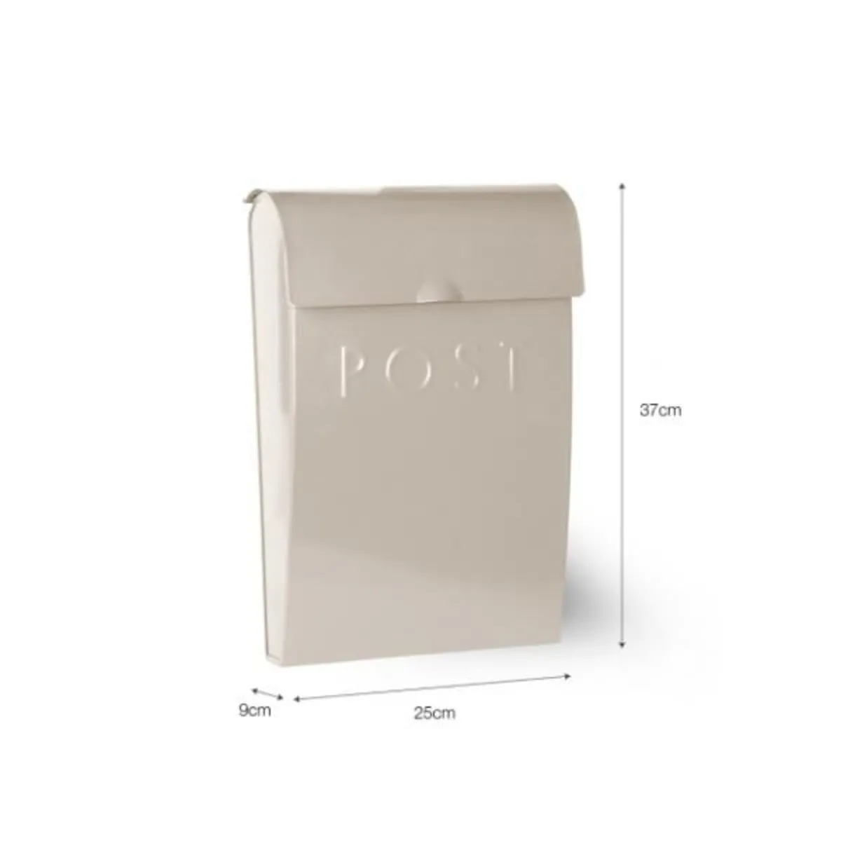 Classic Post Box with Lock Clay GT-63 - Image 2