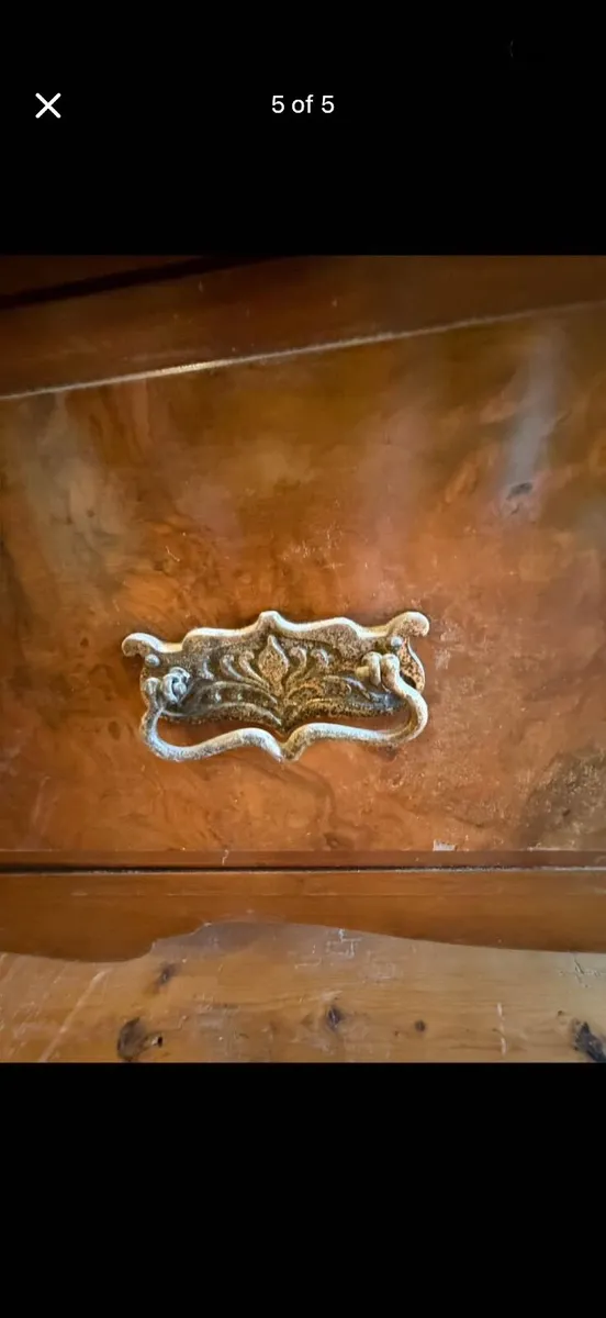 Vintage  mahogany wardrobe - Image 2