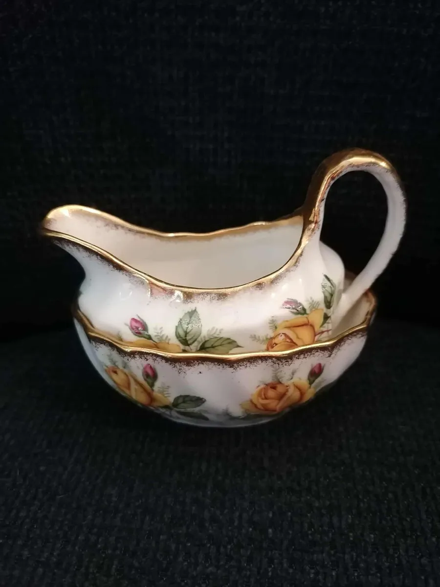 Vintage Kent Bone China Sugar and Creamer - Image 1