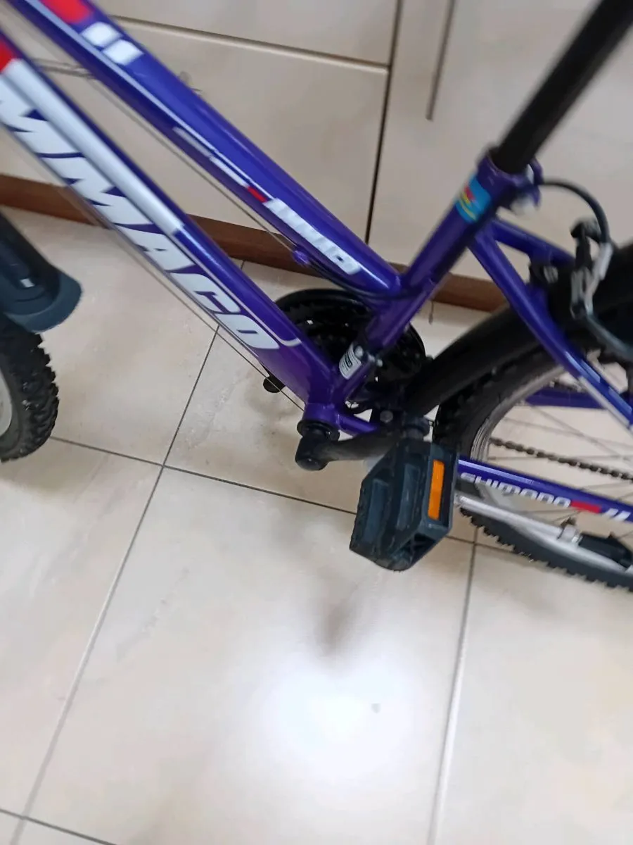 GIRLS BICYCLE 24 INCH WHEELS AS NEW - Image 1