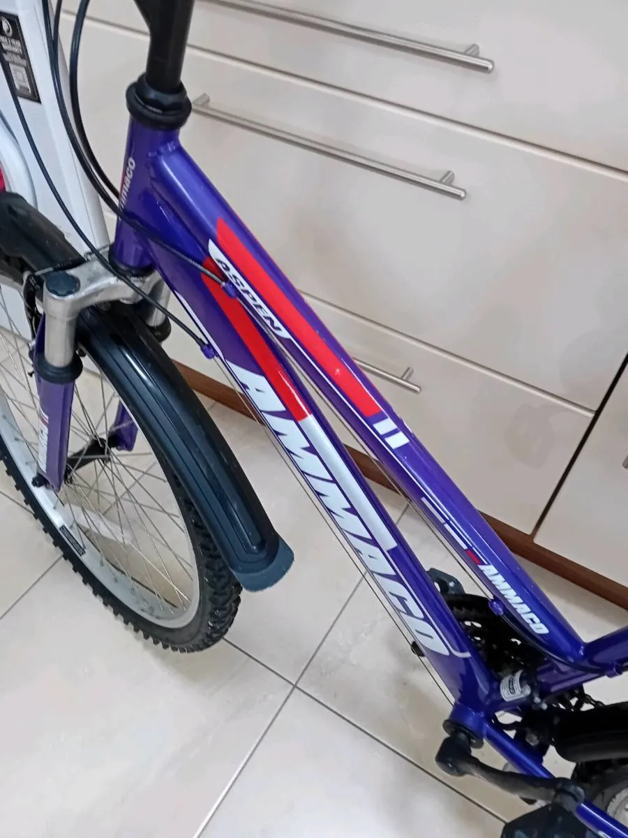 GIRLS BICYCLE 24 INCH WHEELS AS NEW - Image 2