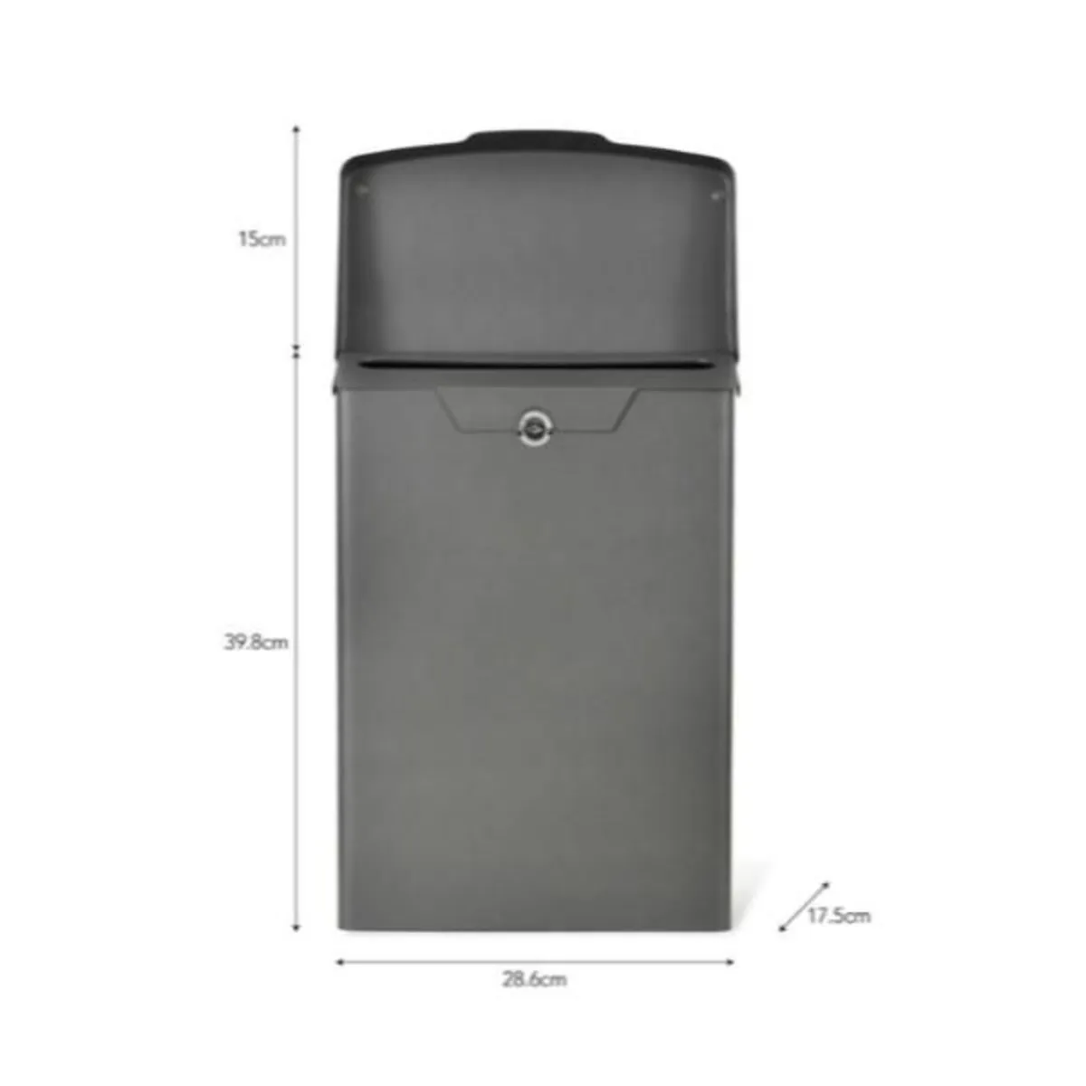 Shipton Post Box Charcoal – GT27 - Image 2