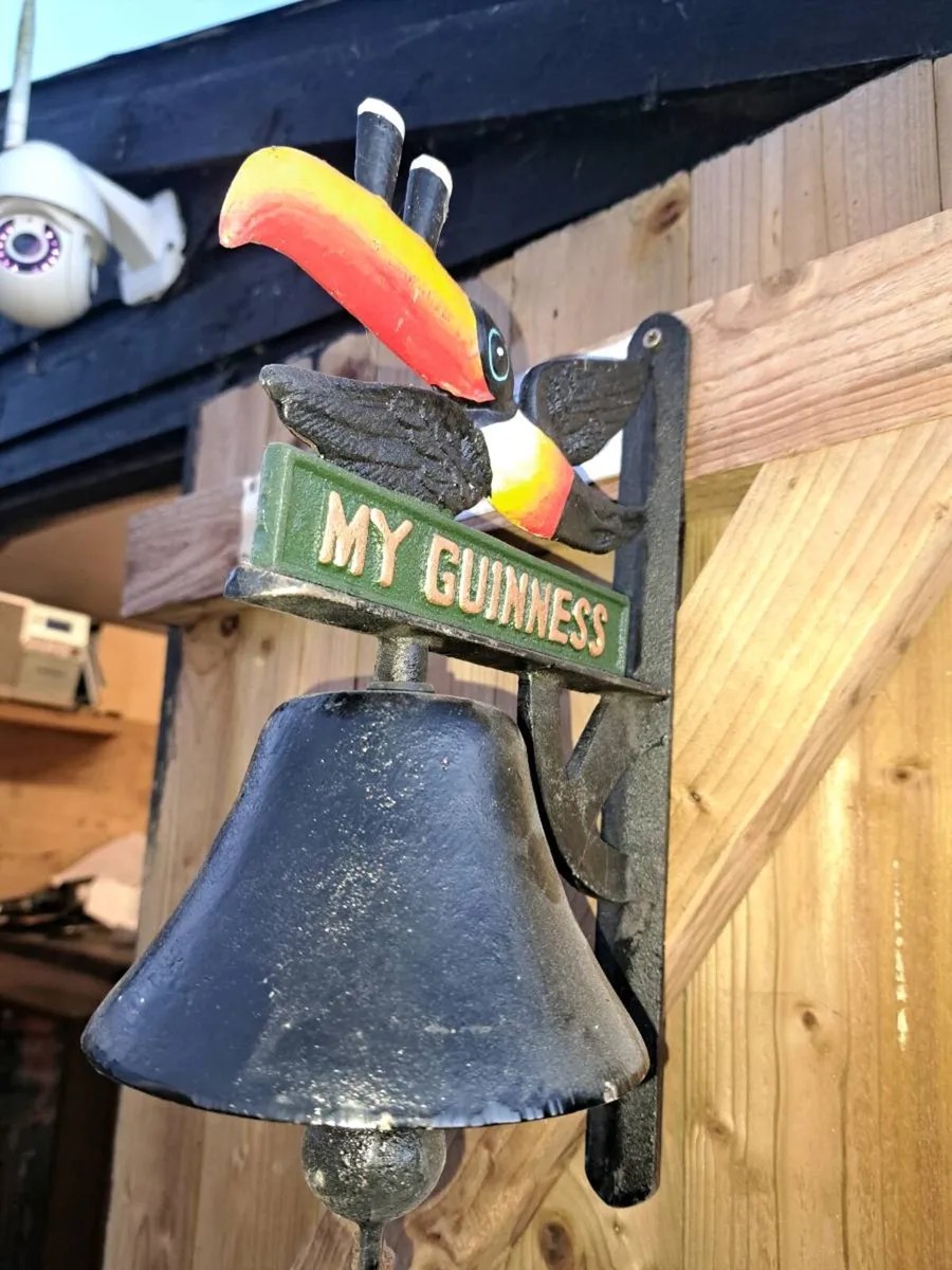 Guinness cast iron bell - Image 2
