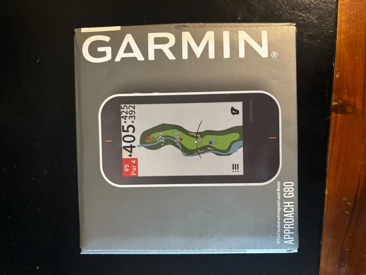 Garmin Approach G80 Golf GPS & Launch Monitor - Image 1