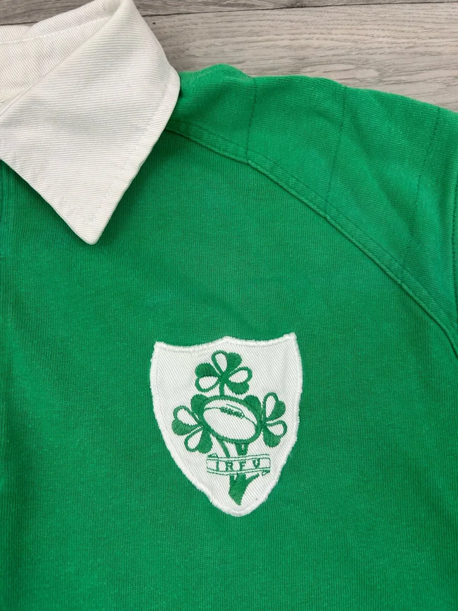 Vintage 1993 Nike Ireland Rugby Jersey Mens XL - Image 4