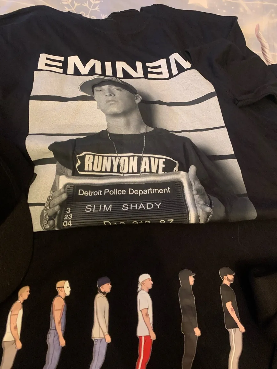 Eminem t shirt hats xl and lager - Image 3