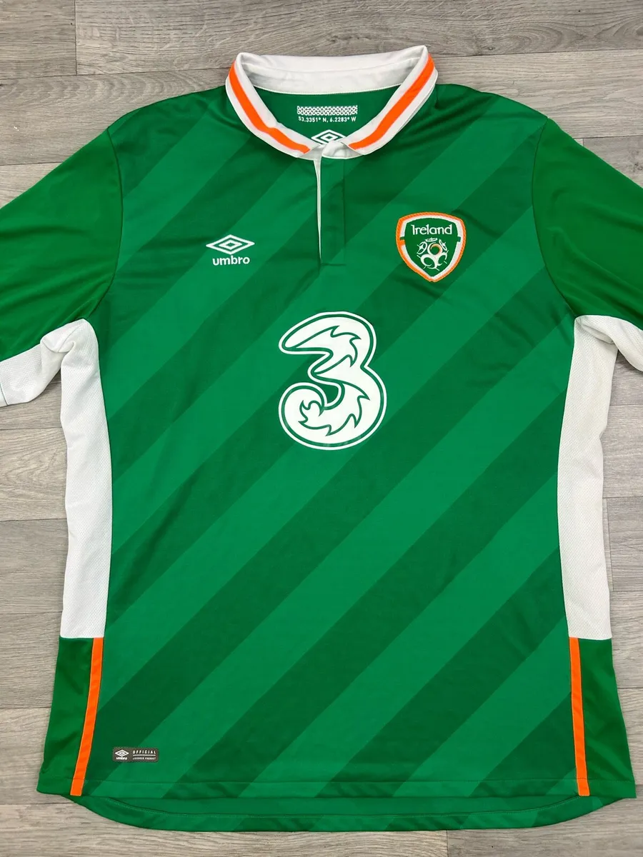 Umbro Ireland Home Jersey Shirt Mens XXL - Image 2