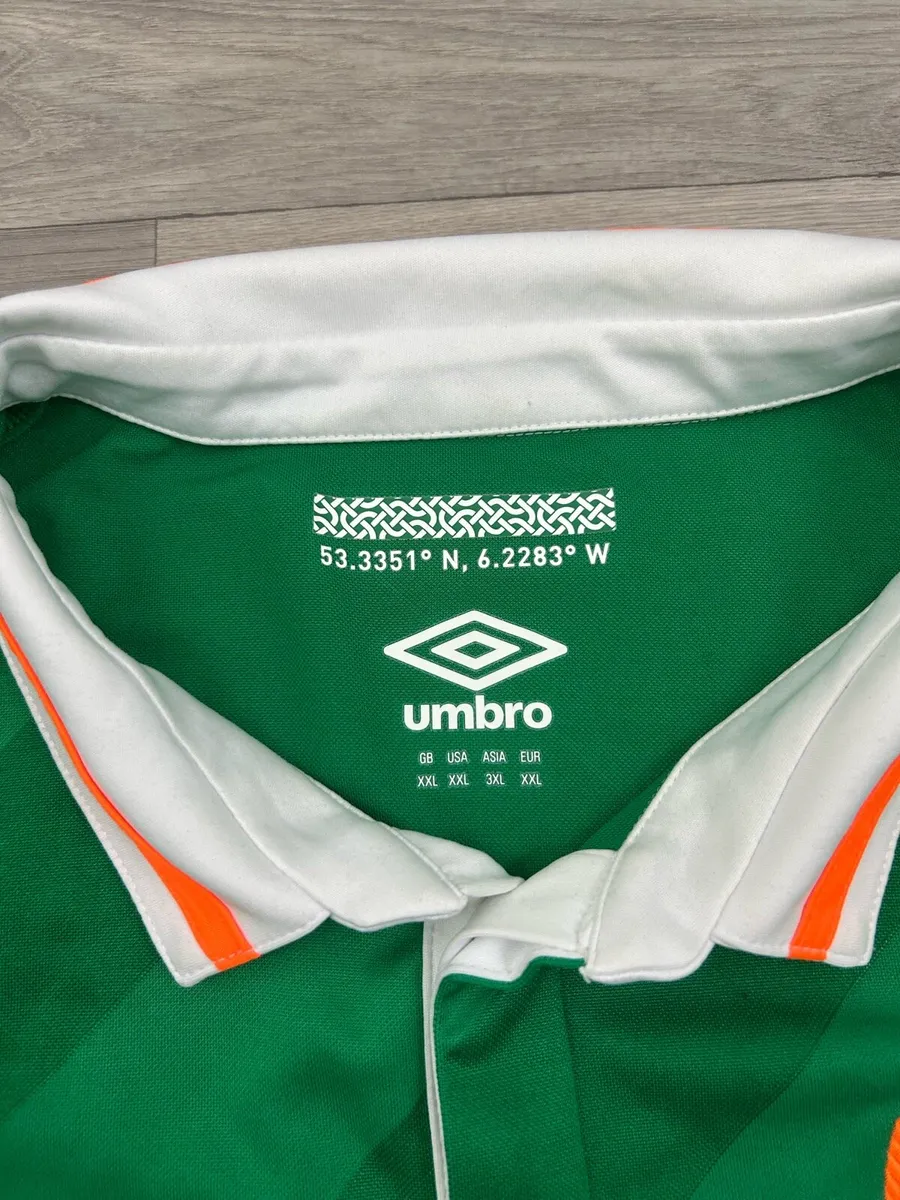 Umbro Ireland Home Jersey Shirt Mens XXL - Image 4