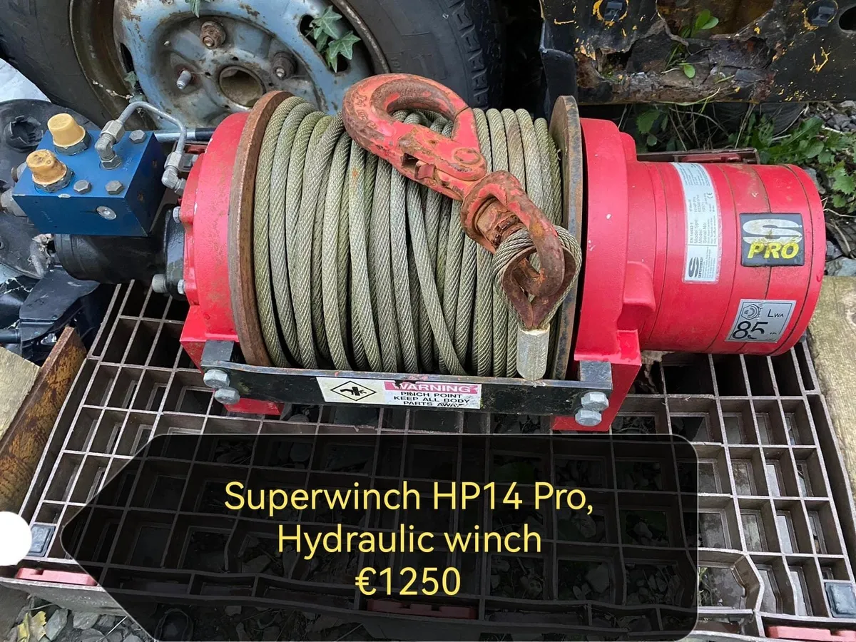 Superwinch HP14 pro hydraulic winch - Image 1
