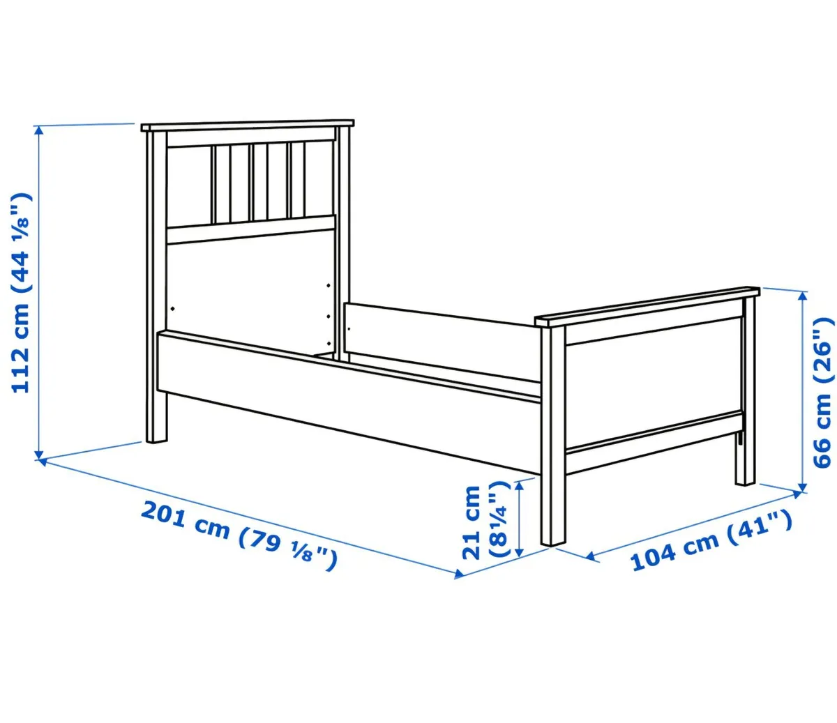 Single bed frame - Image 3