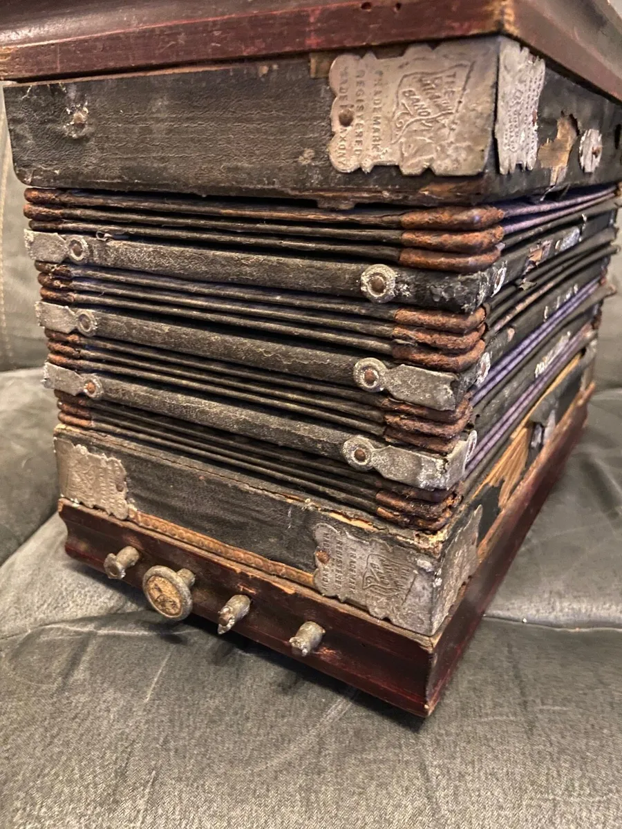 Antique Accordion - Image 3