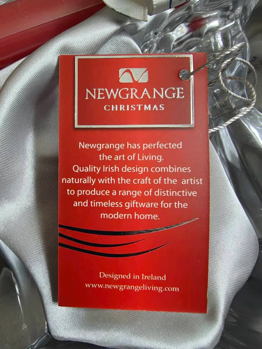 Newgrange Christmas Crystal Boxed Gift Set - Image 3