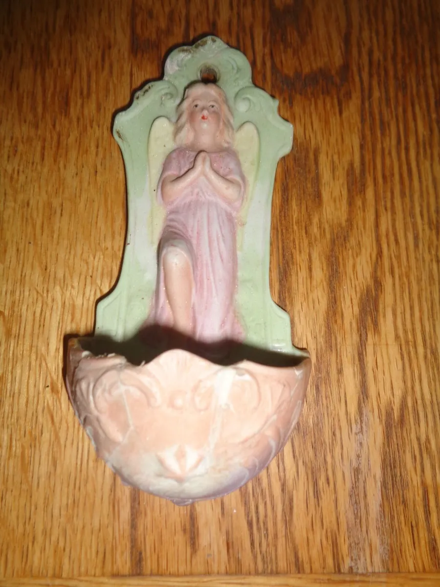 Vintage Holy Water Font for Sale - Image 3