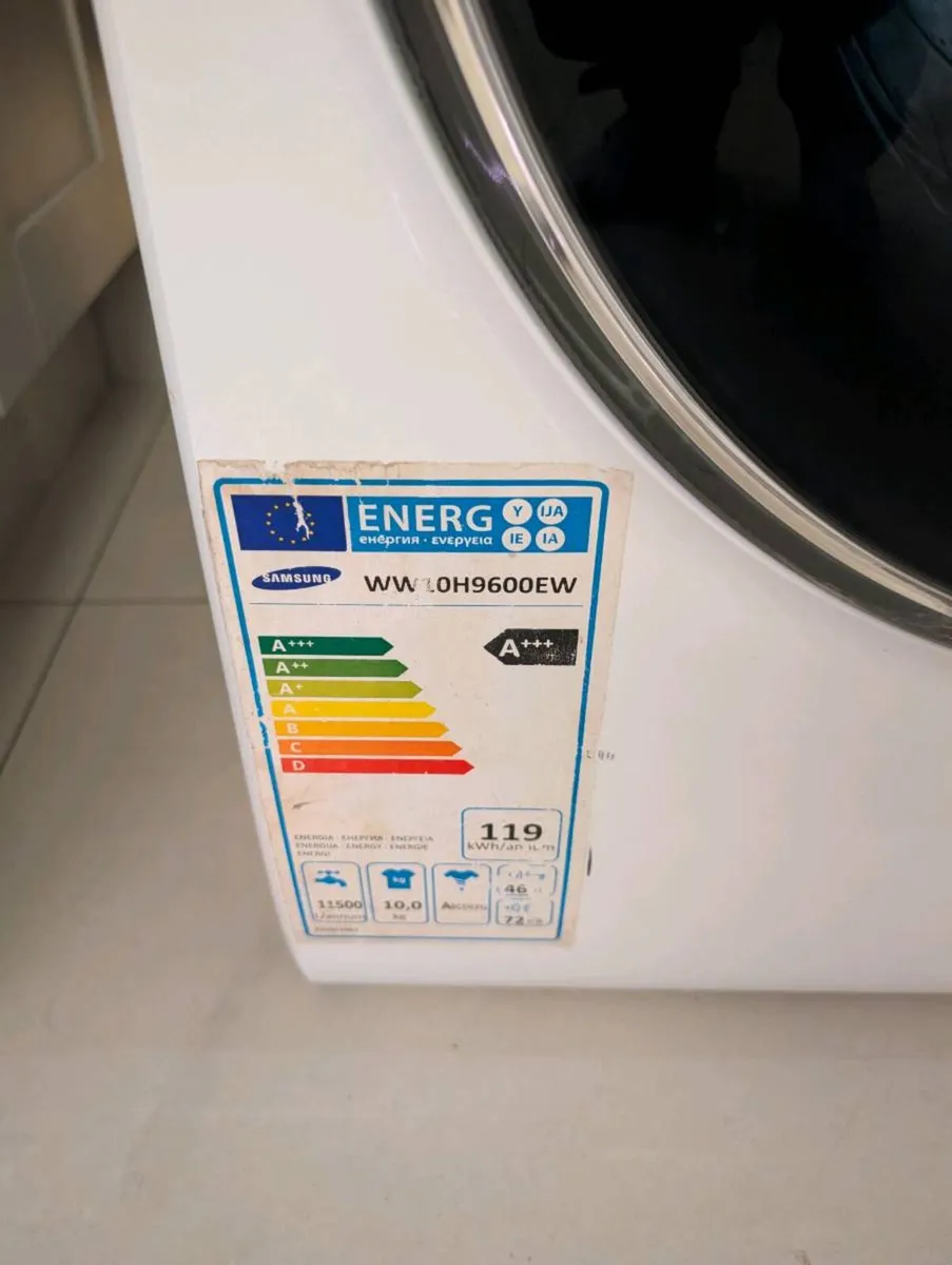 10kg Samsung washing machine - Image 2