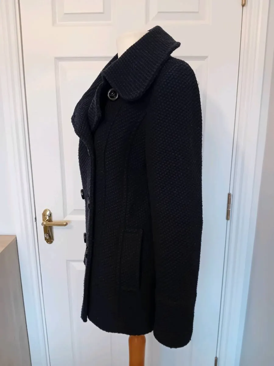"The Collection" Wool Mix Coat - Image 3