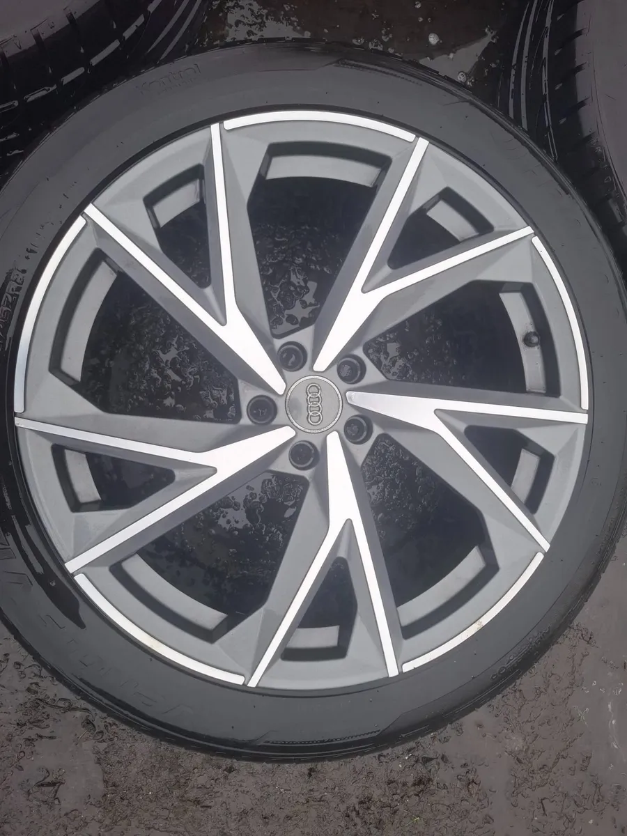 20" Audi Q5 Alloys with tyres - Image 3