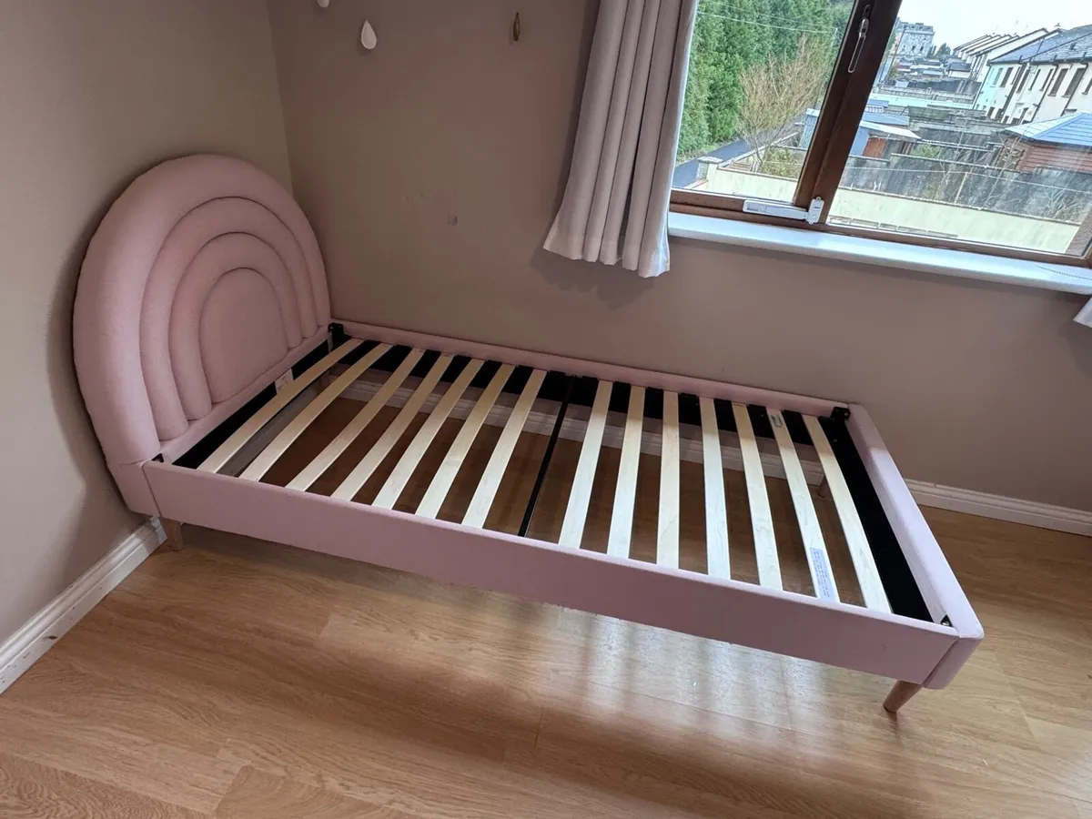 Rainbow single bed frame - Image 1