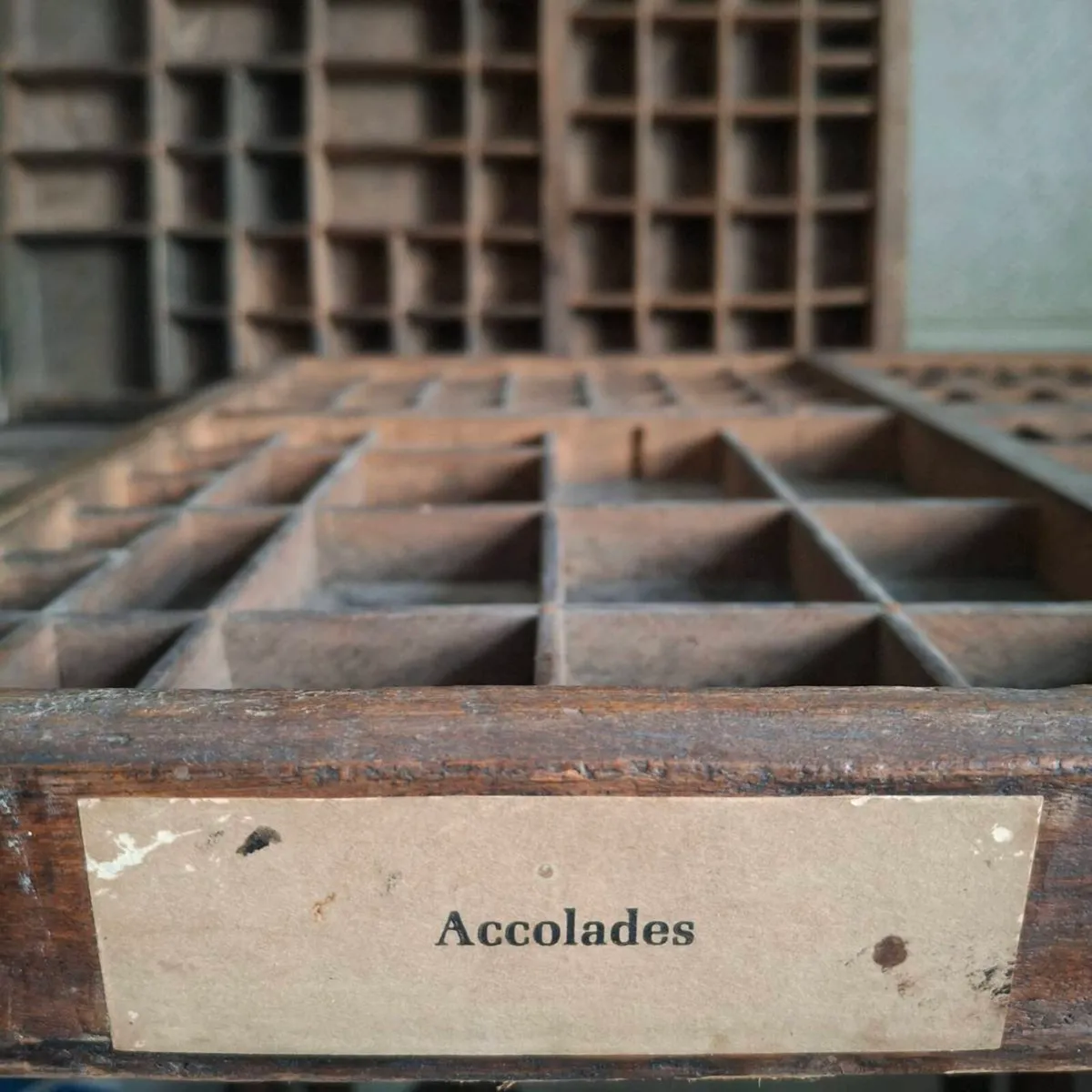 French Letterpress Printer Drawer - Image 2