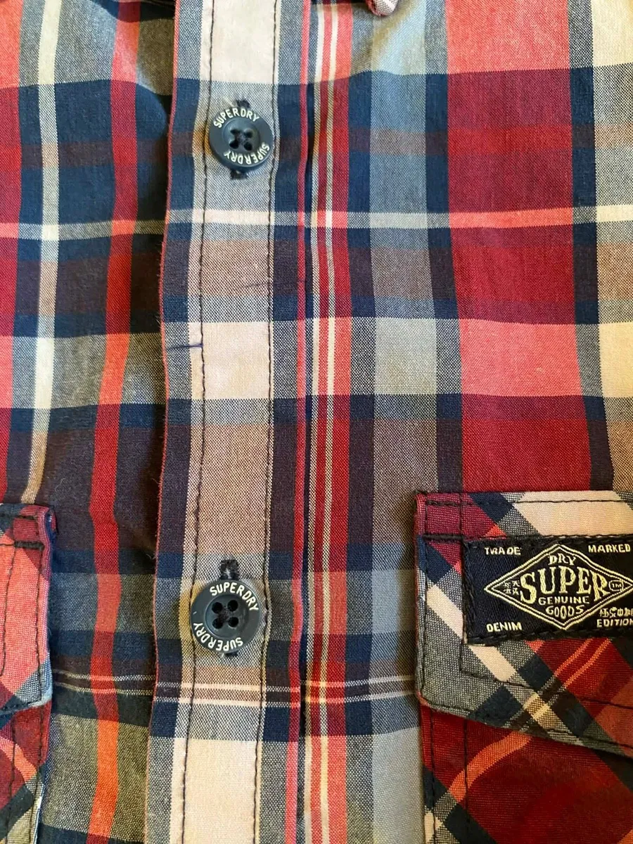 Superdry 100% cotton size small shirt - Image 2