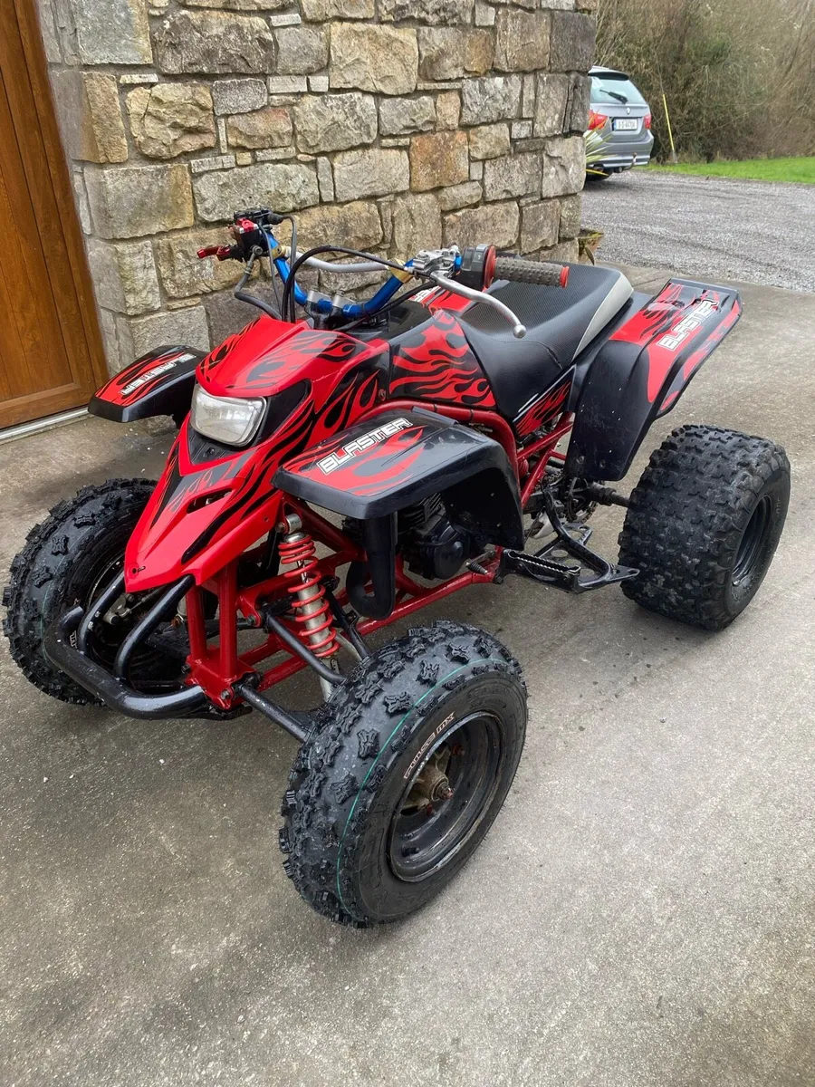 Yamaha Blaster 200cc 2 stroke Quad - Image 3