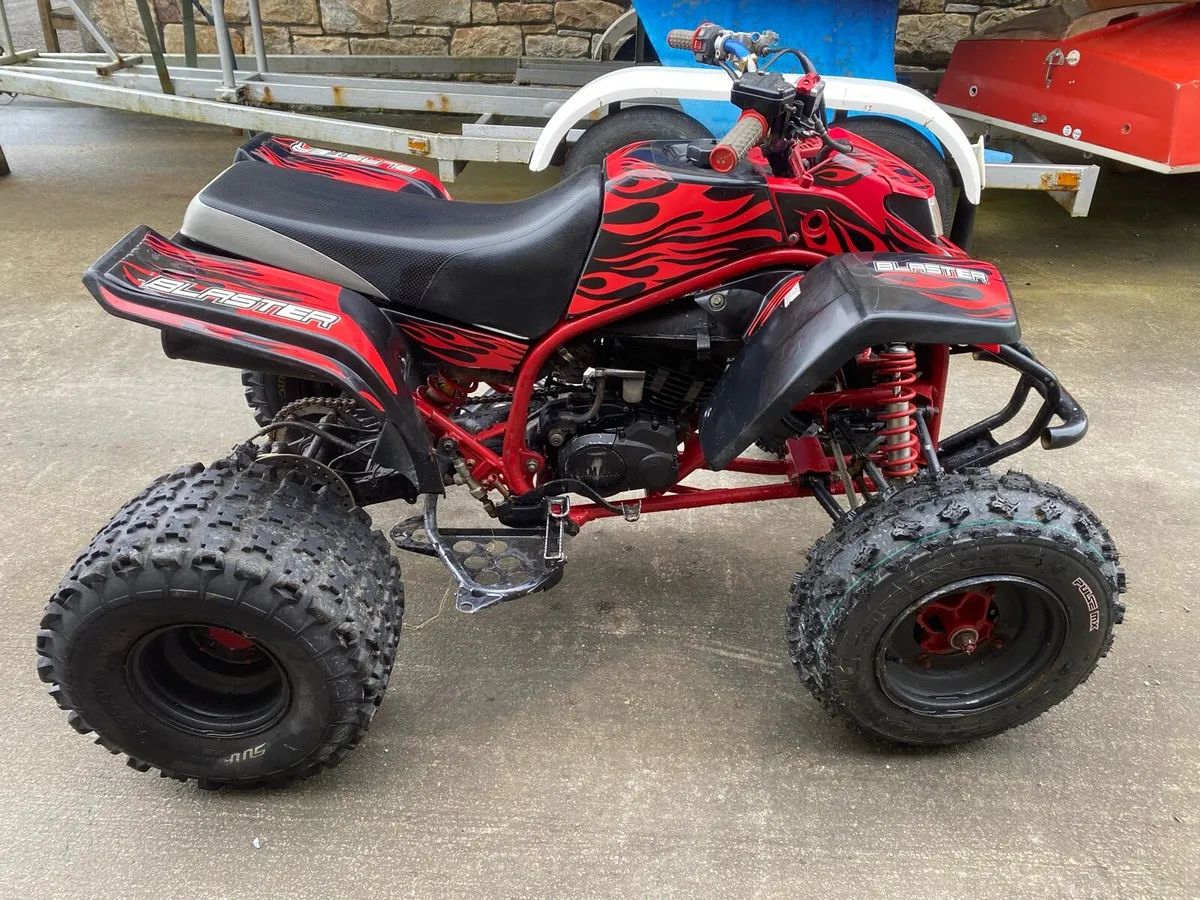 Yamaha Blaster 200cc 2 stroke Quad - Image 2